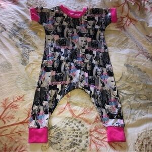 Free Britney One Piece Romper Handmade Boutique